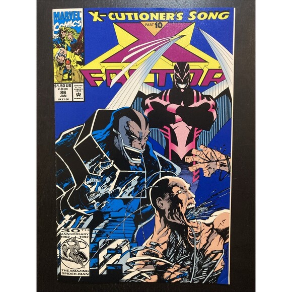 X-FACTOR: No. 84, 86, & 89. Includes 2 Trading Cards Marvel Comics (1992-93) - Picture 4 of 14